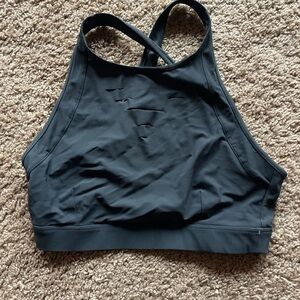 ALO Yoga Charcoal Sports Bra